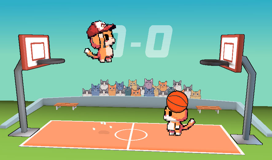 Basket Cats screenshot